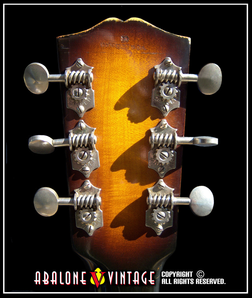 1937 1938 Gibson double neck guitar