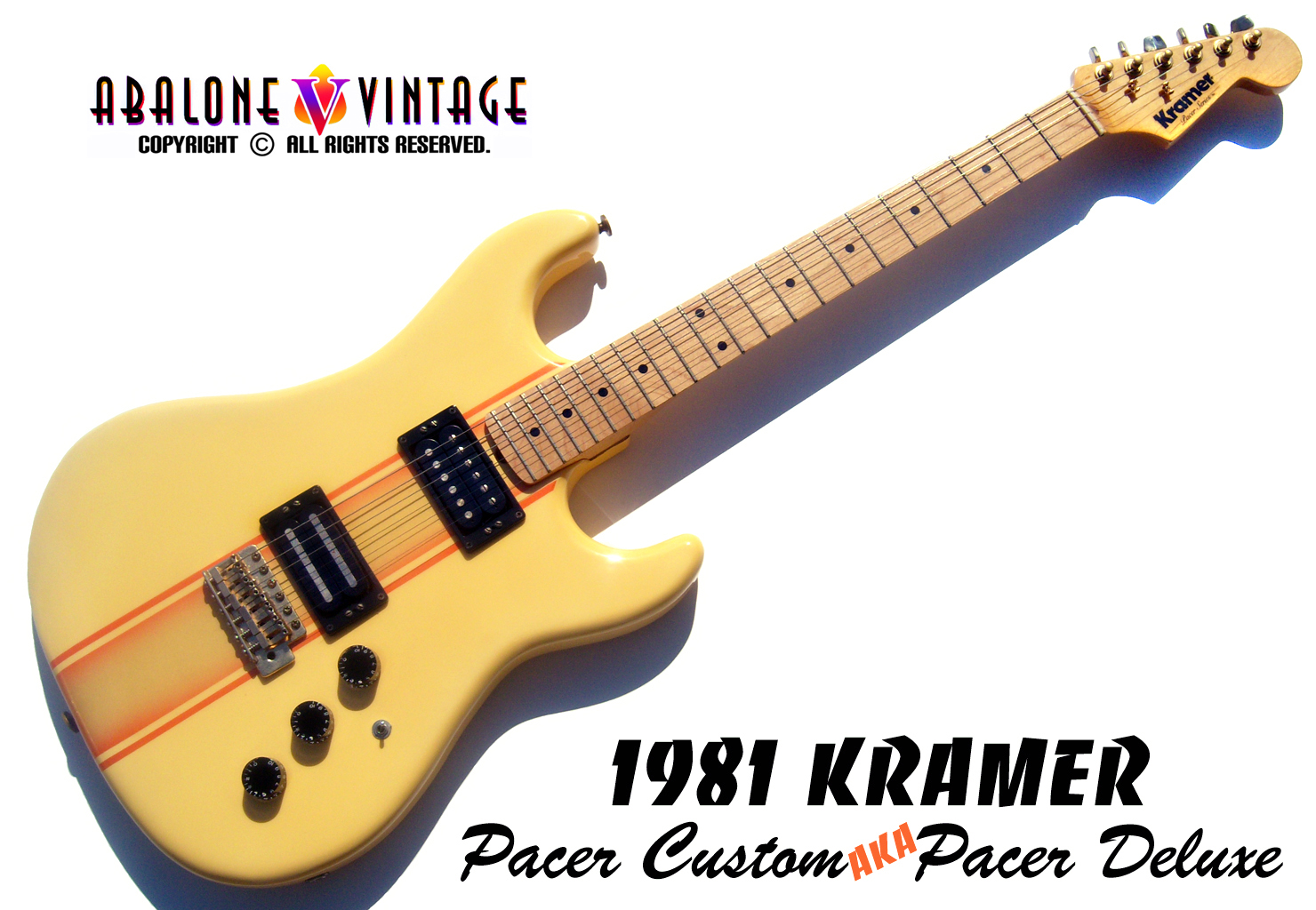 Vintage Kramer Pacer Guitar